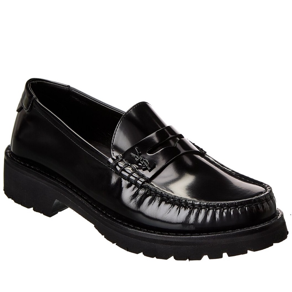 Saint Laurent Le Loafer 15 Leather Moccasin